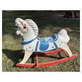 Antique Buddo happy time rocking horse