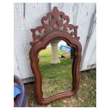 Antique wall mirror 29 x 16