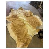 Full-size hair on cowhide rug