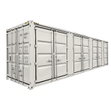 Once Used 40HQ HIGH CUBE CONTAINER WITH 4 SIDE DOORS1  L12090*W2350*H2690mm  weight: 4260kg
