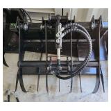 SD Lanch Unused Mini Skid Grab-Wooden Fork