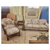 Rattan patio set
