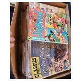 Box of comic books