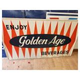 Golden Age Beverage sign 