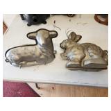 LAmb & bunny mold