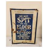 Tin Sign 