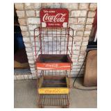 Coca Cola crate rack 