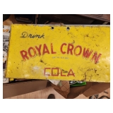 2 Sided RC cola sign 