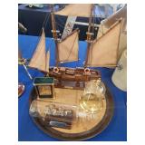 Flag Ship in bottle 