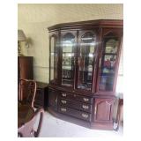 American Drew china closet
