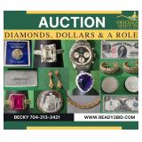 DIAMONDS, DOLLARS & A ROLEX