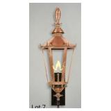 Wall Mount English Manor, Gas Lantern