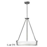 Antique Nickel Foyer Pendant Ceiling Light