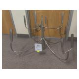 Polished Silver Chandelier Ceiling Light