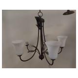 Vintage Bronze Chandelier Ceiling Light