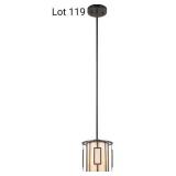 7 inch Tiffany Bronze Mini Pendant Ceiling Light