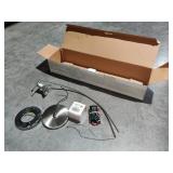 Swing arm halogen light