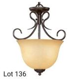 Dual Mount Pendant / Semi-Flush Ceiling Fixture