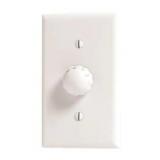 3-Speed Wired White Rotary Fan Control