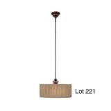Capital Place 3 Light Pendant in Champagne Bronze