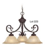 Craftmade English Toffee Down Chandelier Light