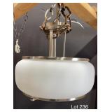Quoizel Nickel Semi-Flush Mount Ceiling Light