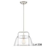 Quoizel Nickel Semi-Flush Mount Ceiling Light