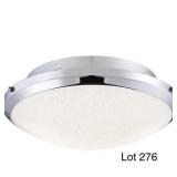 Quoizel Polished Chrome Flush Mount Ceiling Light