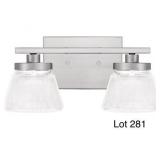 Quoizel Brushed Nickel Bath Light Wall Light