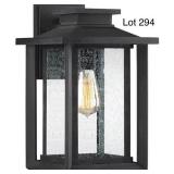 Quoizel Earth Black Outdoor Wall Lantern