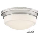 Quoizel Brushed Nickel Flush Mount Ceiling Light