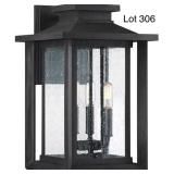 Quoizel Earth Black Outdoor Wall Lantern