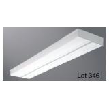 Metalux White T8 Slim Profile Undercabinet Light