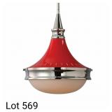 Cherry Red Ceiling Light by Uttermost Lighting