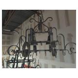 Large Metal Adjustable Light/Pot Rack