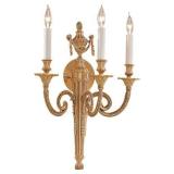 Metropolitan Polished Gold Wall Sconce Wall Light