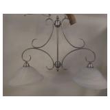 Large 2 Light Ceiling Light