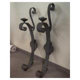 2x Large Metal Wall Mount Lights