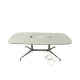 Herman Miller conference table w/ power.