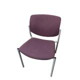 SIT ON IT FREELANCE CHAIR PURPLE/GREY STACKABLE