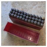 Alphabetical & Numerical Leather Punch Set