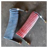 2x Coiled Hoses