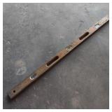 48 Inch Wooden Level by Sands, WORKING