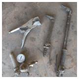 2x Cutting Torches, Flowmeter & Clamps