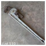 24 Inch Aluminum Rigid Pipe Wrench