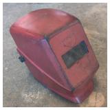 Red Jackson Welding Mask