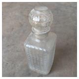 Antique 1 Quart Glass Bottle