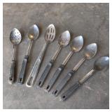 7x Restaurant Grade Serving Line Spoons