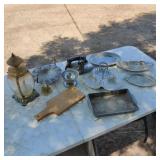 Vintage Iron, Candle Light Holder, Platters & More