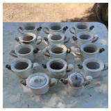 14x Ceramic Creamers